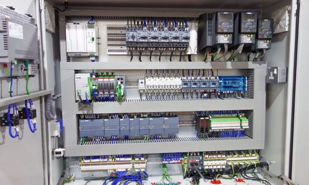 Siemens PLCs for control panel